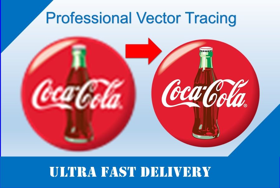 Redraw or Trace your logo or image to High Resolution
