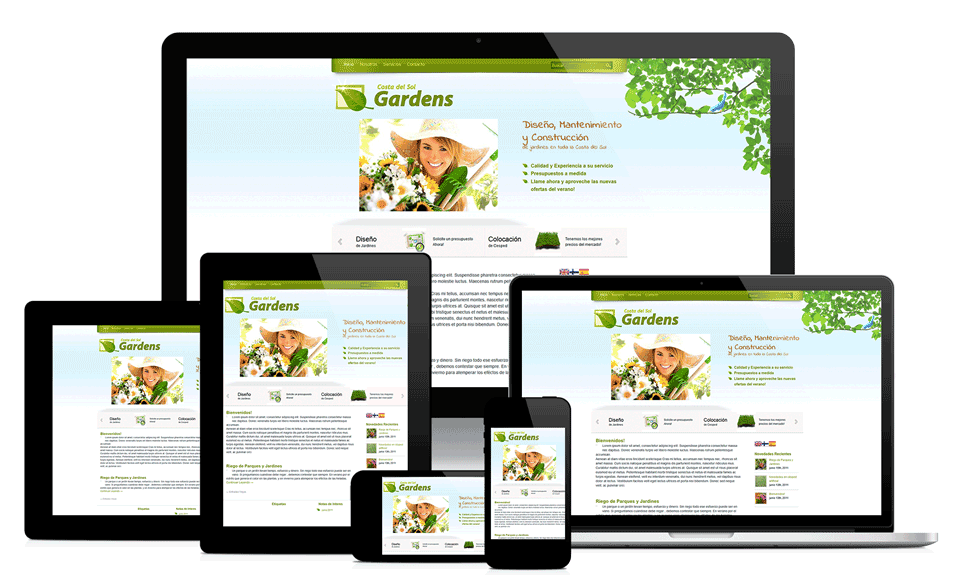 Responsive Website Design with Built-In SEO - You Supply Content