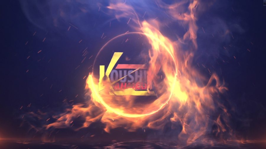 Create 2 Amazing Fire Video Intro Animation	