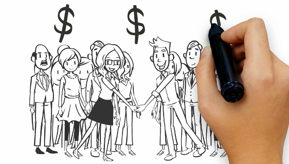 create a whiteboard animation video for business markiting