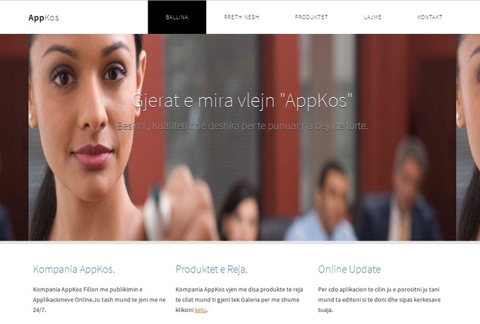 Create HTML Template 4page