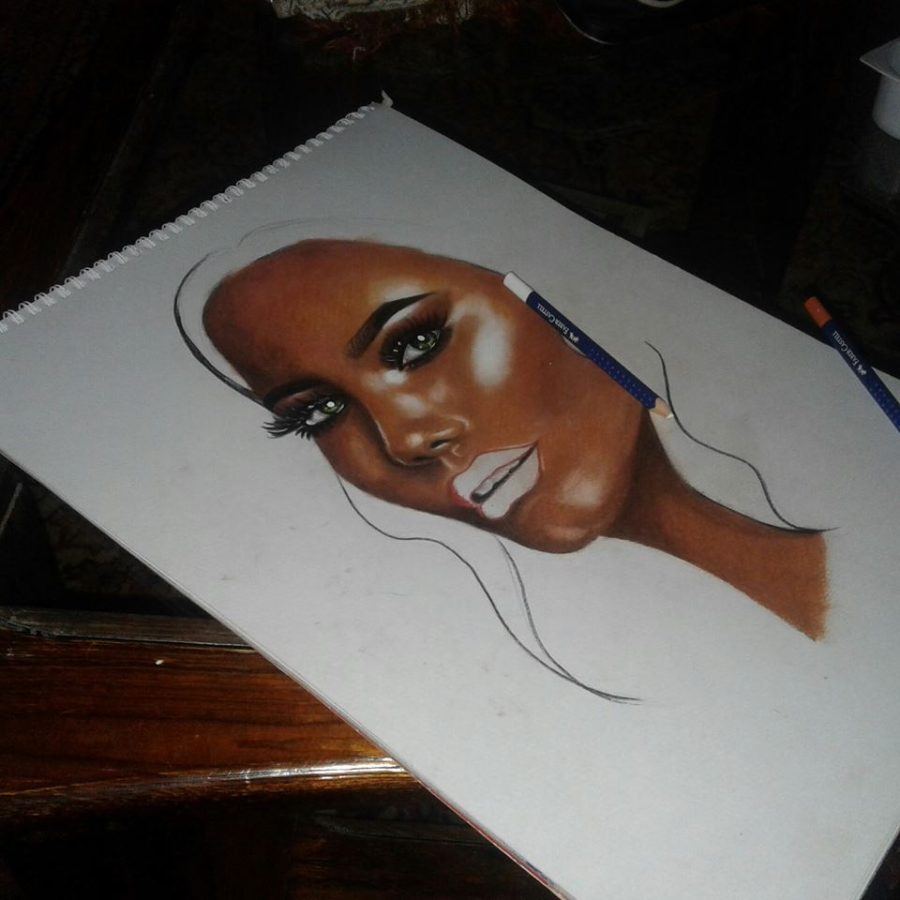 Drawing everything hand painted for $5