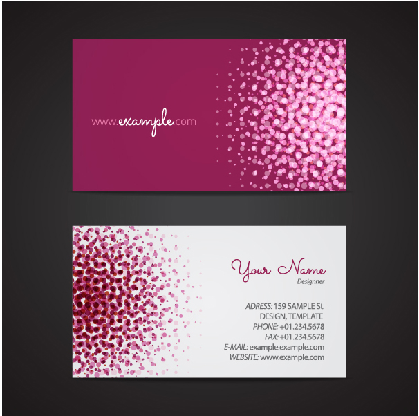 Design three different types of business cards in one deal