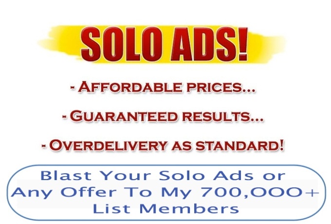 BLAST Your Solo Ads To Over 199,000 ACTIVE Targeted Niche Of Your Choice