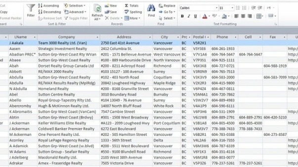 Scrape any data from a website