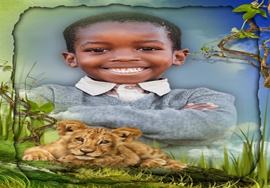 We Put An Image You Supply Of You Or Your Children In a fantastic Frame