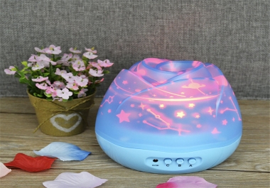 Rotating Night Light Projector Star Moon Master Lamp