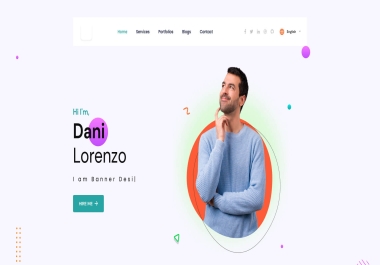 Create your professional online resume and portfolio website