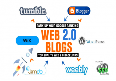 Skyrocket Your Google Ranking With 20 Premium Web 2 0 Blog Contextual Backlinks