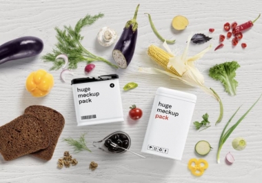 I will put your logo on product,  food,  beverage mockup in 12hours