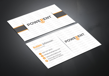 I will design unique modern business card