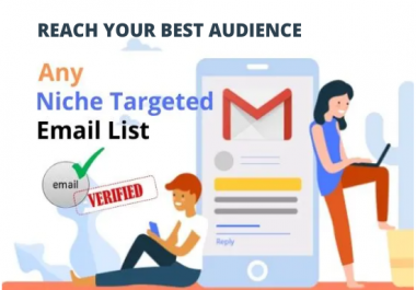 I will create a niche targeted b2b active email list