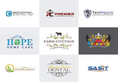iI will design a creative logo with unlimited revisions