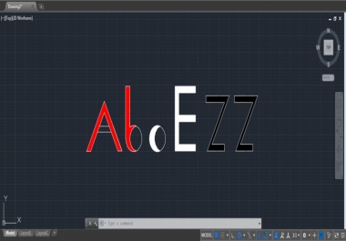 Drawing and preparing engineering using the AutoCAD program to facilitate you to do engineering work