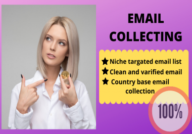 provide 5000 niche targeted verified email list