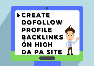 Create 70 Dofollow SEO Optimized Profile Backlinks Manually