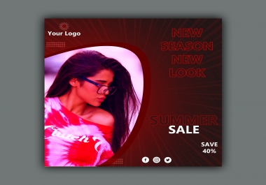 Social Media Banner Design - Template
