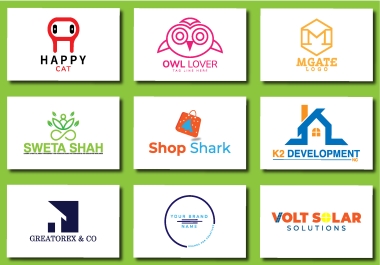 I will create a professional business logo design
