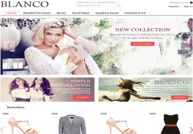 SEO ready responsive eCommerce website