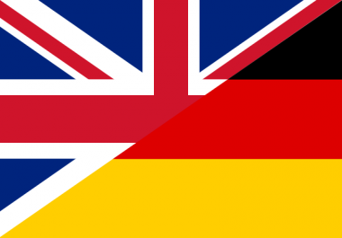 Translation English/ German - German /English