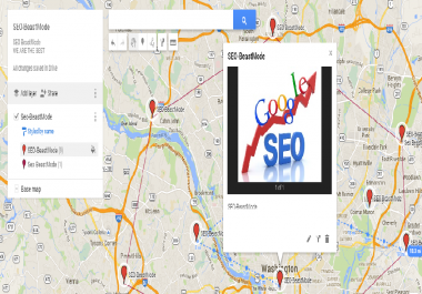 SEO Local Link Wheel Map