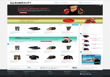 Ready Responsive eCommerce Shop