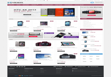 Shopping Cart website