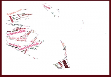 I will Design a Super Fantastic Wordcloud/Tagcloud image