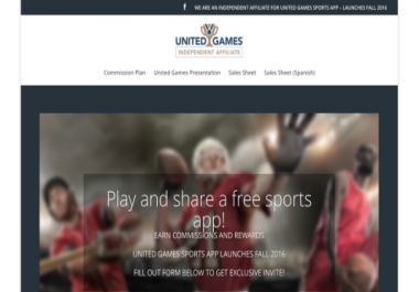 Custom Landing squeeze page for your business/mlm/product