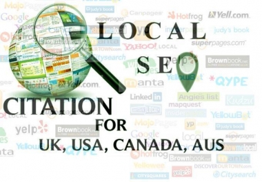 do 40 live local Citations for your local Business Listing