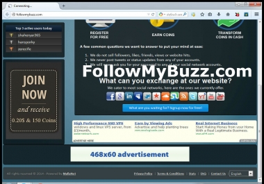 1 Month Banner Advertising on Traffic Marketing Site 468x60 Or 728x90