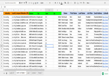 Linkedin Search and get information for Lead Generate