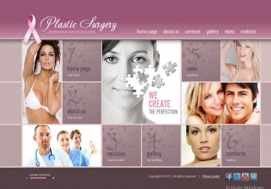 Mini business website 6-10 sub-pages, quick work, mobile responsive, ambient music, Google maps.