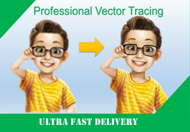 Redraw or Trace your logo or image to High Resolution