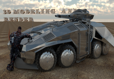 High Quality 3d Model And Photorealistic Rendering