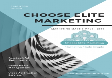 We will design a high-conversion 8 page brochure for you