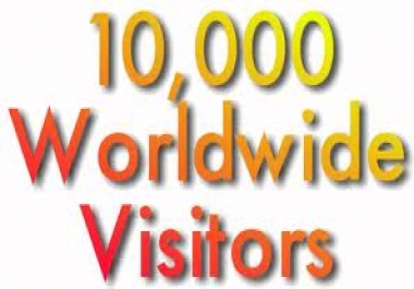 KILLER SUCCESS 10,000 unique REAL Visitors to your Web Site