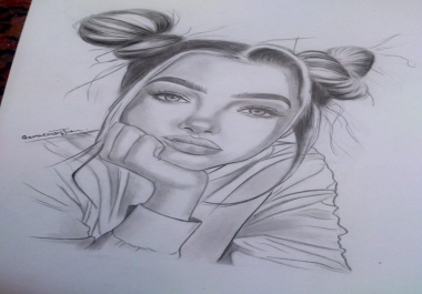 Drawing everything hand painted for 5