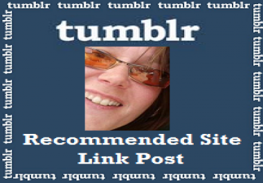 Add Your Adult Website Link To An Adult Niche Tumblr For A Site Post Recommendation