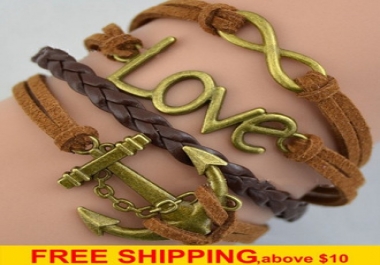 i will send you a handmade laether bracelet